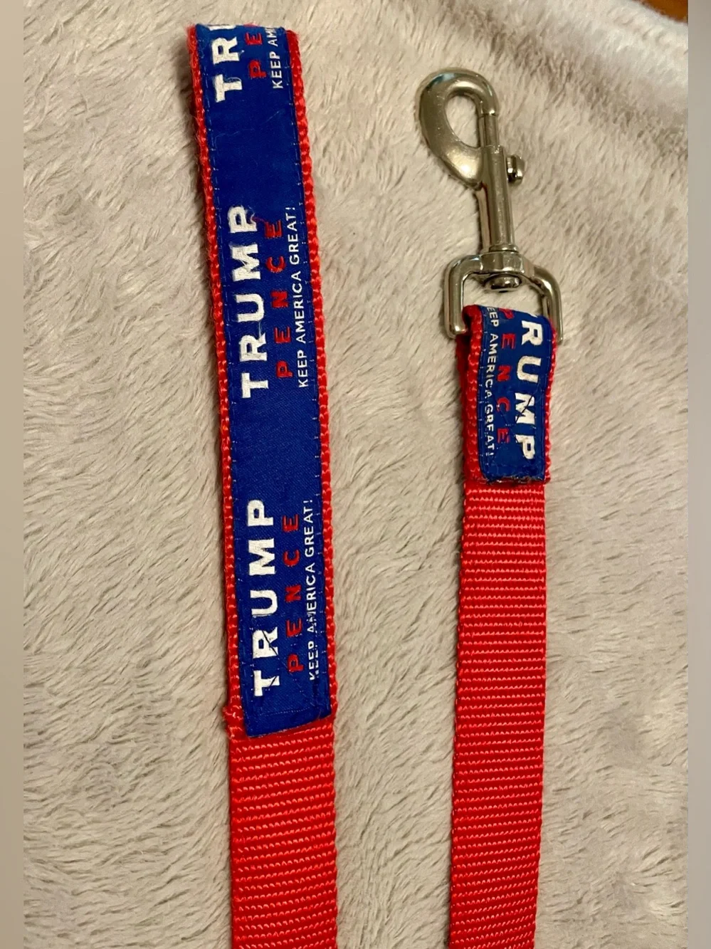 Trump Pence “Keep America Great!” Dog Leash & Collar Set